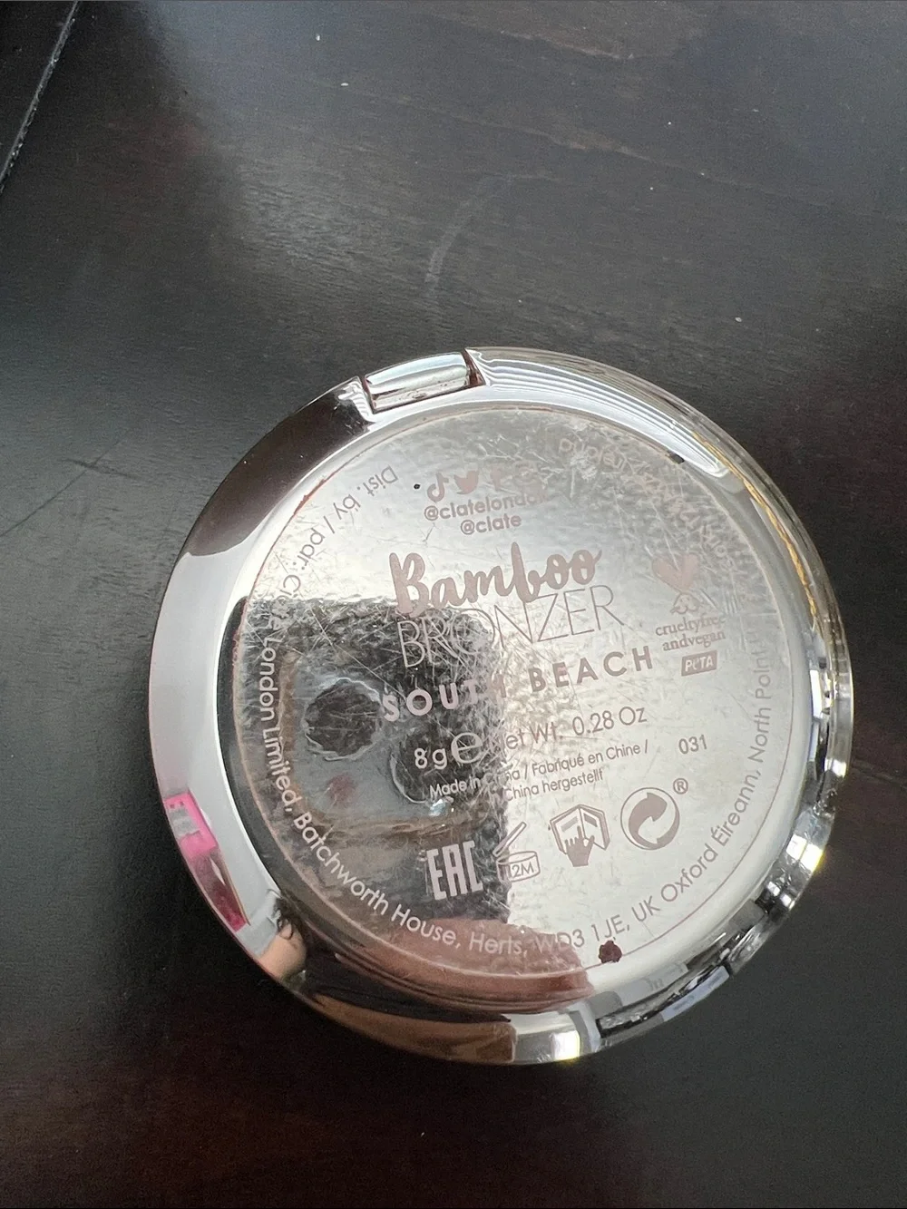 Warm Tan Pressed Face Powder Compact - Matte Bronzer